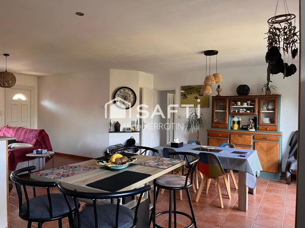 Maison au calme avec jardin, garage et 3 chambres