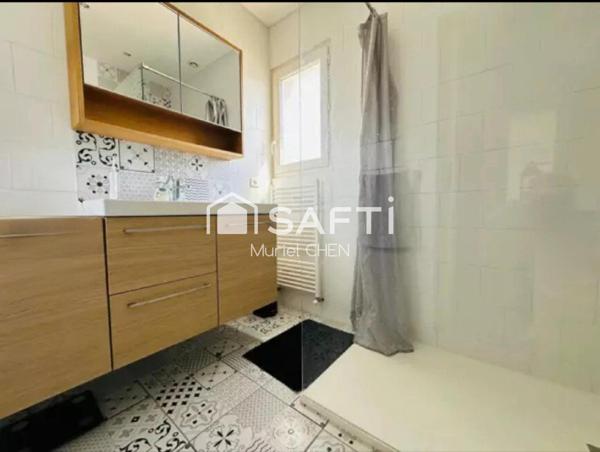 AUBORD, villa 157 m2, terrain arboré piscine