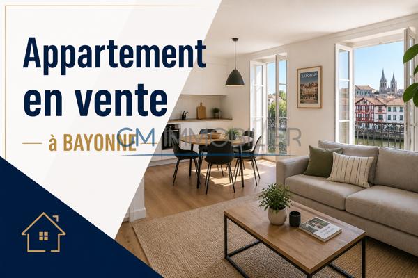 Coup de cœur – T2 neuf lumineux aux Arènes de Bayonne