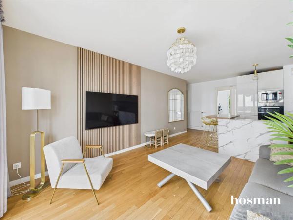 Bel appartement traversant 74 m² Carrez - Lumineux et moderne - Rue Benoît Malon, Suresnes