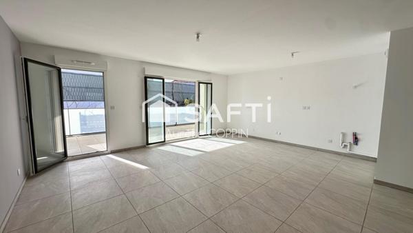 Appartement neuf T3 70 m² terrasse garage Pont-de-Chéruy