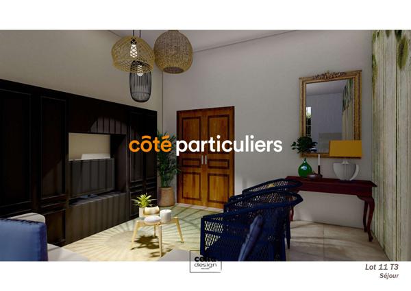 Vente Appartement62,19 m² - 3 Pièces - LE GOSIER (97190)
