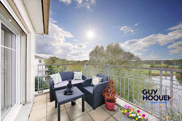 Appartement 3 pièce(s) 73.65 m2 - Terrasse - 2 places de stationnement