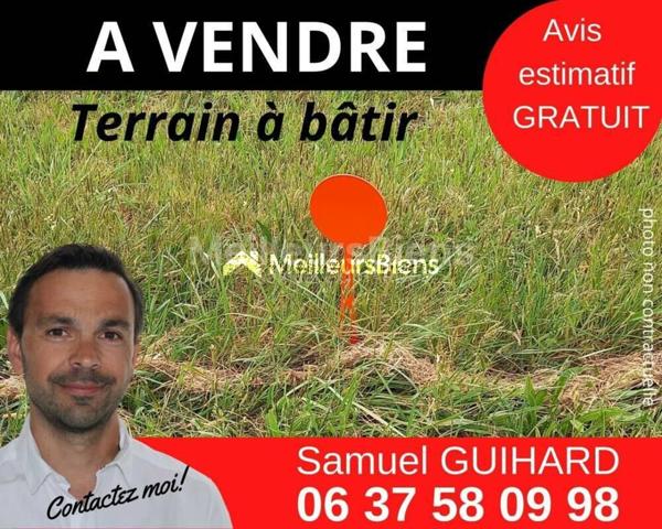 44350 GUERANDE - TERRAIN A BATIR DE 446M²