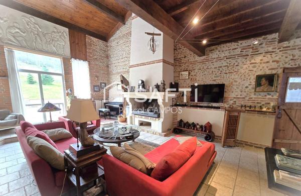 Domaine de 282m² habitable sur 12,8 hectares de terre