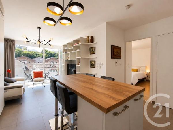 Appartement T2 à vendre  2 pièces - 40,57 m 2   AIX LES BAINS  - 73