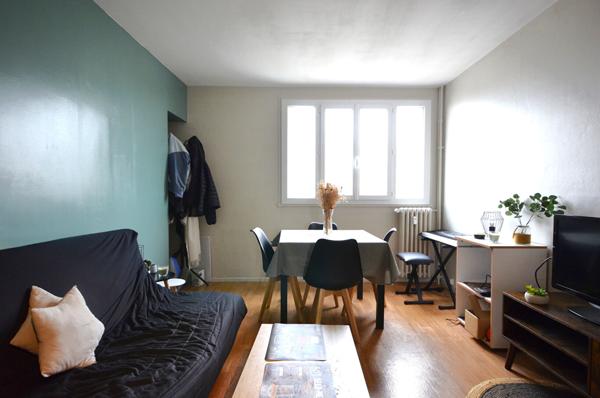 Location appartement Villeurbanne - 3 pièce(s) - 54 m² - 998 €/mois