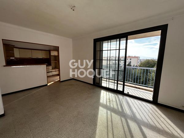 EXCLUSIVITE - À vendre à Perpignan (66000) Appartement 3 pièces, 2 balcons, cave, quartier Las Cobas