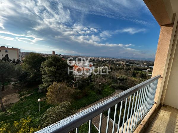 EXCLUSIVITE - À vendre à Perpignan (66000) Appartement 3 pièces, 2 balcons, cave, quartier Las Cobas