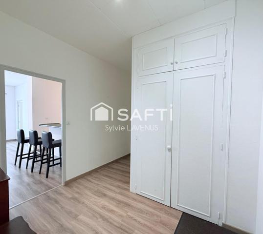 IDÉAL INVESTISSEUR ! A SOISSONS, APPARTEMENT VENDU LOUÉ DE 73 M2 AVEC PARKING.
