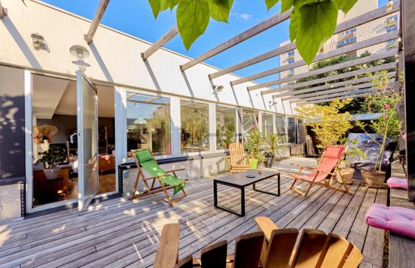 loft - terrasse de plein pied