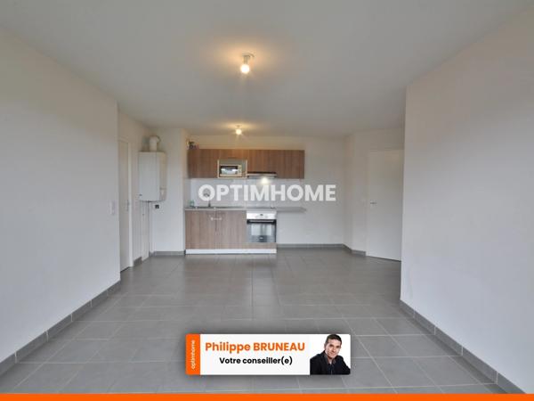 57 m² lumineux, 2 chambres, ascenseur et 2 parkings inclus