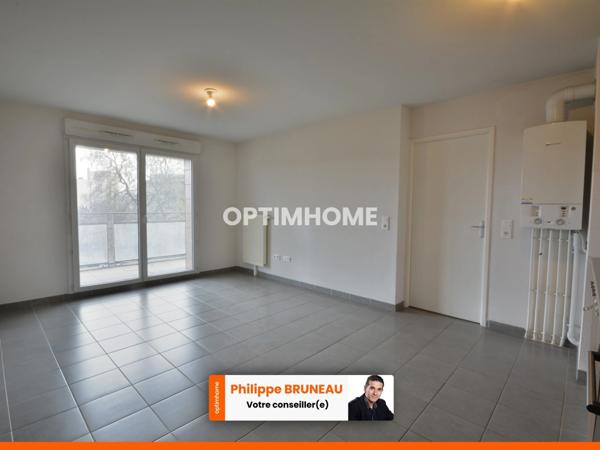 57 m² lumineux, 2 chambres, ascenseur et 2 parkings inclus