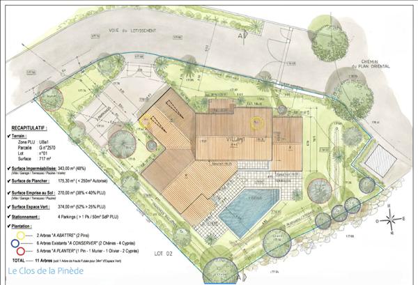 Terrain avec permis de construire purgé de tout recours