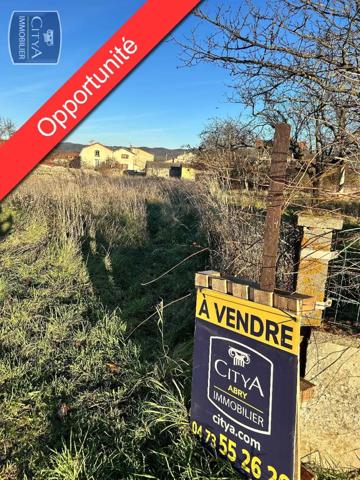 Terrain à vendre 1370m²