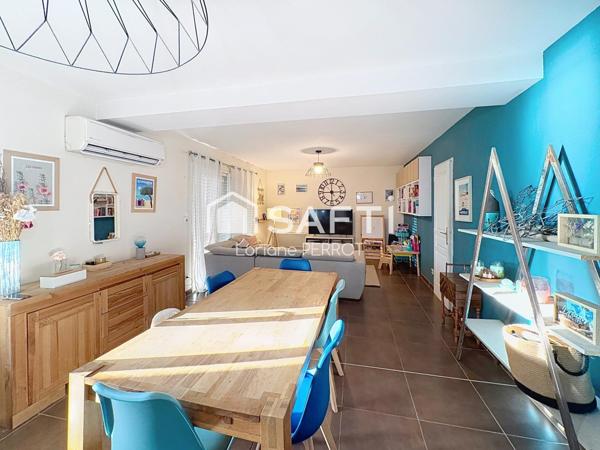 Vue Mer à Martigues , plage juste en face