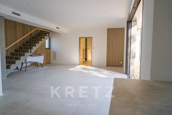 Villa contemporaine en bord de mer