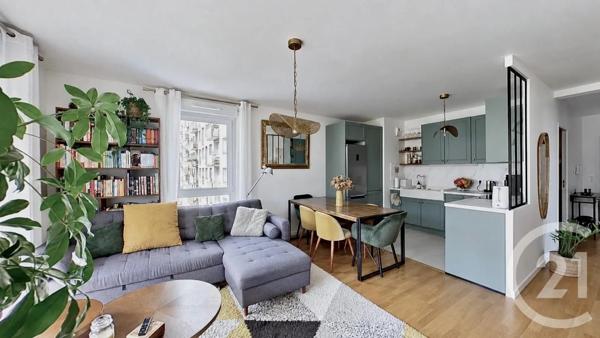 Appartement F3 à vendre  3 pièces - 66,28 m 2   NOGENT SUR MARNE  - 94