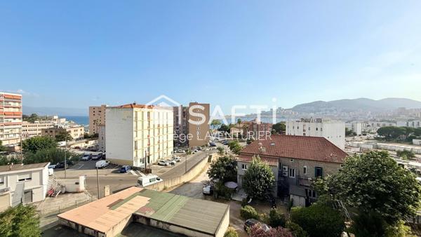 Superbe T2 de 57m² rénové exposé Sud, Ajaccio