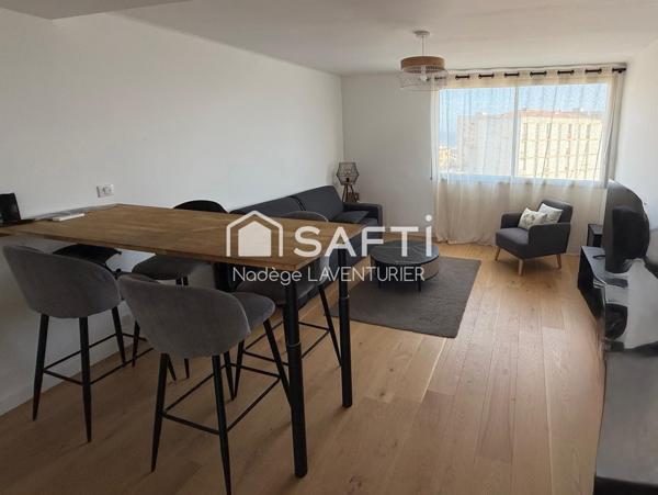 Superbe T2 de 57m² rénové exposé Sud, Ajaccio