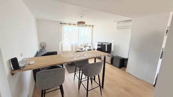 Superbe T2 de 57m² rénové exposé Sud, Ajaccio