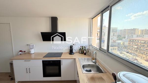 Superbe T2 de 57m² rénové exposé Sud, Ajaccio