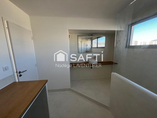 Superbe T2 de 57m² rénové exposé Sud, Ajaccio