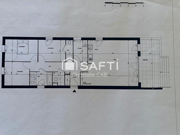 Maison T4 avec jardin et double garage – Investissement sécurisé (locataire en place)