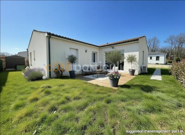 Vente Maison94 m² - 4 Pièces - SAINT AUGUSTIN (17570)