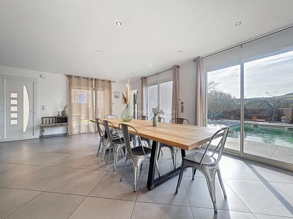 Saint-Georges-de-Luzençon (12100) MAISON F6 145 M2 AVEC GARAGE ET PISCINE SUR TERRAIN DE 545 M2