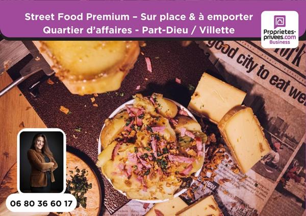 69003 LYON - Restaurant Street Food, Secteur Part-Dieu / Villette, sur place & à emporter