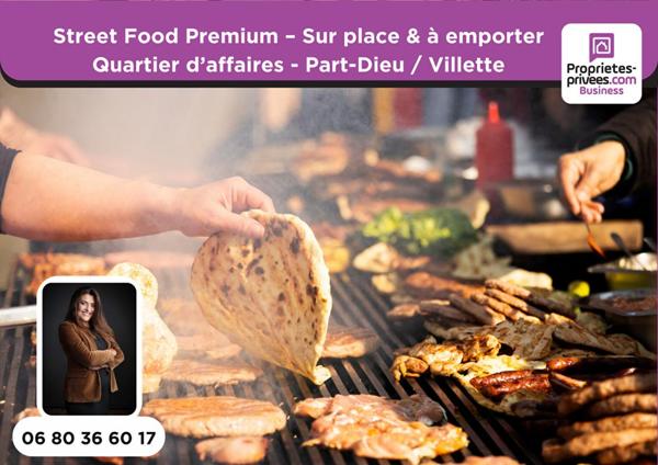 69003 LYON - Restaurant Street Food, Secteur Part-Dieu / Villette, sur place & à emporter