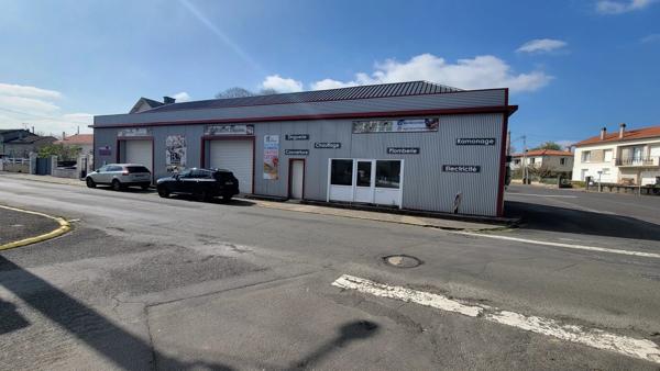 Local commercial avec bureaux idéalement situé