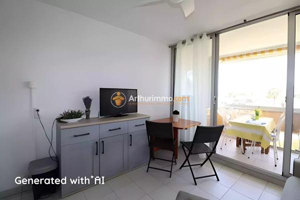 Vente                                                      Appartement
                        
                     1 pièces                      19 m2                     à Le Grau-du-Roi