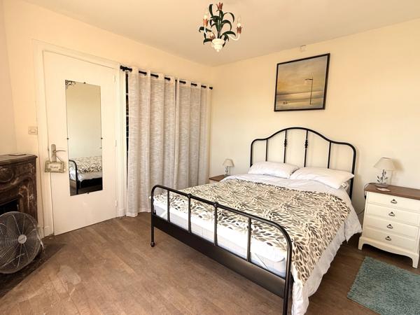 Maison individuelle de deux chambres nécessitant des rénovations près du centre de Saint-Junien