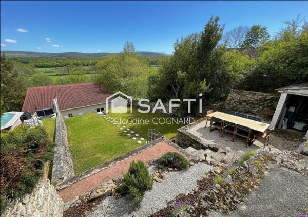 À 5 min de Cluny – Maison individuelle et terrain clos à Lournand