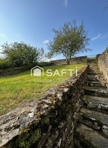 À 5 min de Cluny – Maison individuelle et terrain clos à Lournand