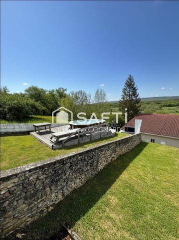 À 5 min de Cluny – Maison individuelle et terrain clos à Lournand