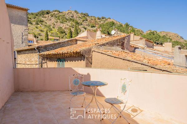 Authentique maison de village du 18e siècle réhabilitée, avec piscine