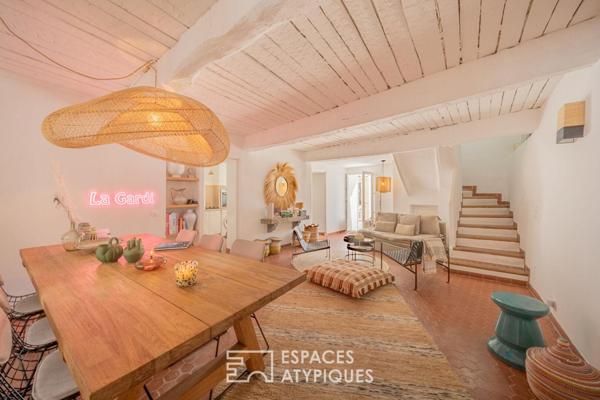 Authentique maison de village du 18e siècle réhabilitée, avec piscine