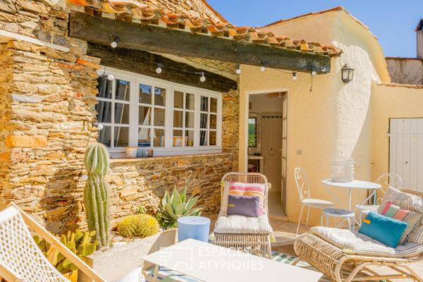 Authentique maison de village du 18e siècle réhabilitée, avec piscine