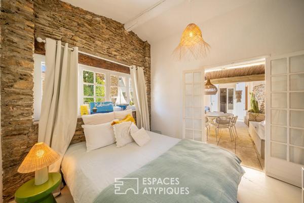 Authentique maison de village du 18e siècle réhabilitée, avec piscine