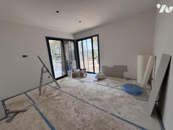 Vallauris Impiniers  Projet d'une construction de maison de  140 m2 sur un Terrain de 1400 m2 