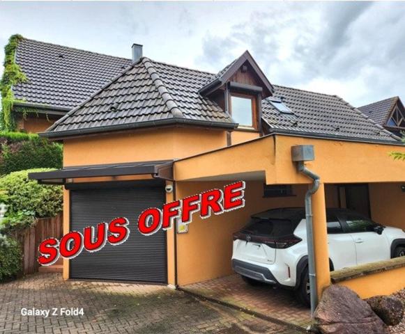 Muntzenheim, maison de 215m² sur 784 m² de terrain adaptée pour installation Profession libérale.