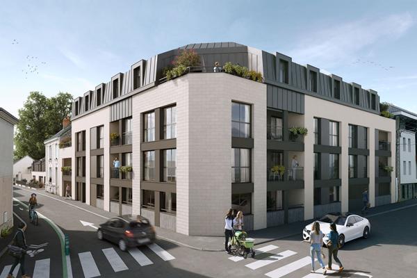 Appartement à vendre Quartier Madeleine Angers 3 Chambres avec terrasse