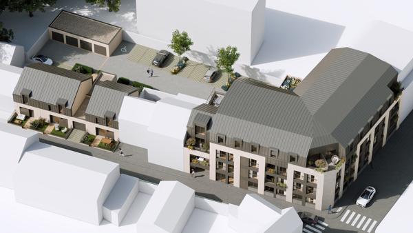 Appartement à vendre Quartier Madeleine Angers 3 Chambres avec terrasse