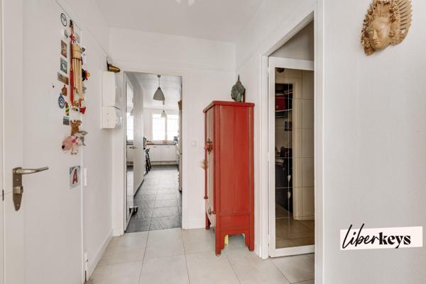 3 pièces 71m² LUMINEUX - loggia + cave + local vélo - DPE C