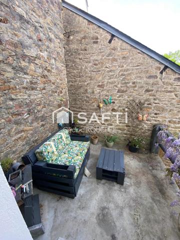 Maison de ville avec beau potentiel au coeur de Quimperlé