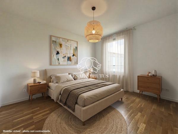 Appartement T2 avec balcon + garage – hyper centre