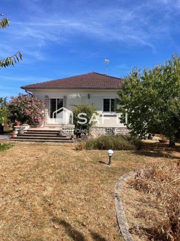 Maison 124 m2 sur s/sol total 100 m2 - Terrain 1037 m2 - 5 chambres
